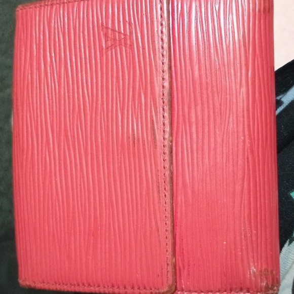 Louis Vuitton Red Epi Leather Wallet - Picture 9 of 16